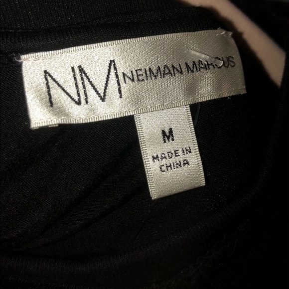 Neiman Marcus Black Crochet Dress - Picture 4 of 4